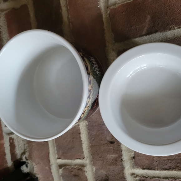 Farmhouse two-piece ceramic dip and ice chiller. 😍 D2 - Picture 4 of 11